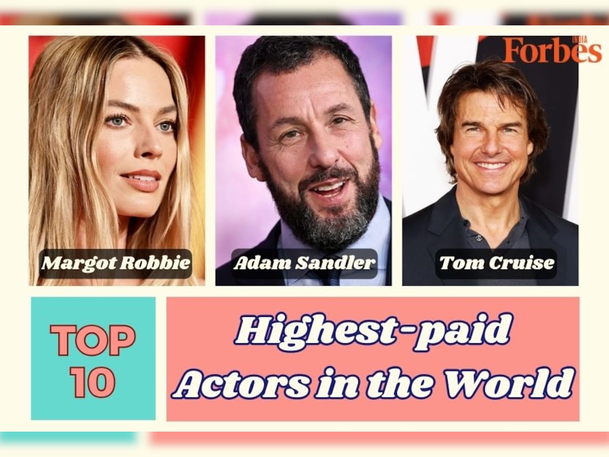 Top 10 highest-paid actors in the world in 2024 | Who is the highest