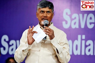 N Chandrababu Naidu has now emerged as a kingmaker, holding the reins to Narendra Modi’s future as prime minister. Image: Reuters/Rupak De Chowdhuri