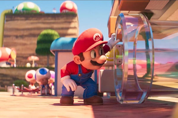 The more recent "Super Mario Bros. Movie," released in 2023, received better ratings on IMDb than the 1993 movie adaptation of the video game. Image: Photography Copyright 2022 Nintendo and Universal Studios