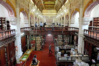 Connemara library, Photo by ARUN SANKAR / AFP