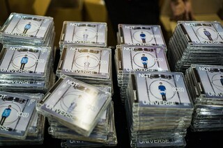 Some 100 million physical albums are sold every year to fuel the K-pop frenzy, according to the Korea Times. Image: Photography ANTHONY WALLACE / AFP