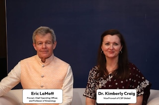 (L) Eric LaMott (R) Dr Kimberly Craig