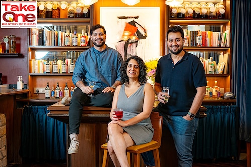 (From L to R): Vidur Gupta, Sakshi Saigal, and Rahul Mehra, co-founders, Third Eye Distillery. Image: Bajirao Pawar for Forbes India Location: The Bombay Canteen, Mumbai (From L to R): Vidur Gupta, Sakshi Saigal, and Rahul Mehra, co-founders, Third Eye Distillery. Image: Bajirao Pawar for Forbes India Location: The Bombay Canteen, Mumbai
