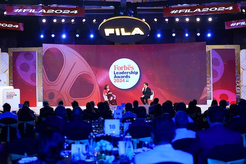 The 13th edition of The Forbes India Leadership Awards 2024, concluded on Thursday night at the Grand Hyatt Hotel &amp Residences in Mumbai.
Image: Madhu Kapparath