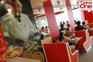 KFC Restaurant at Atta market in Noida, Uttar Pradesh, India. Image: Ravi S Sahani/The The India Today Group via Getty Images