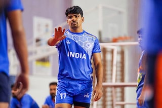 Pawan Sehrawat, the national kabaddi captain. Image: Courtesy&nbsp JSW Sports