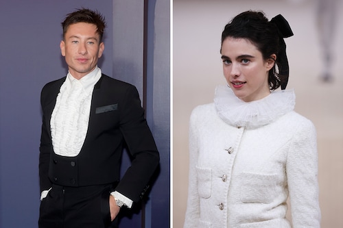 (L to R) Barry Keoghan and Margaret Qualley (L to R) Barry Keoghan and Margaret Qualley