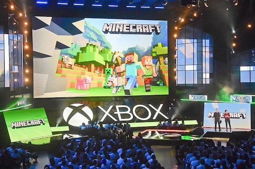With more than 300 million copies sold, "Minecraft" is the best-selling video game of all time. Image credit: Photography FREDERIC J. BROWN / AFP© With more than 300 million copies sold, "Minecraft" is the best-selling video game of all time. Image credit: Photography FREDERIC J. BROWN / AFP©