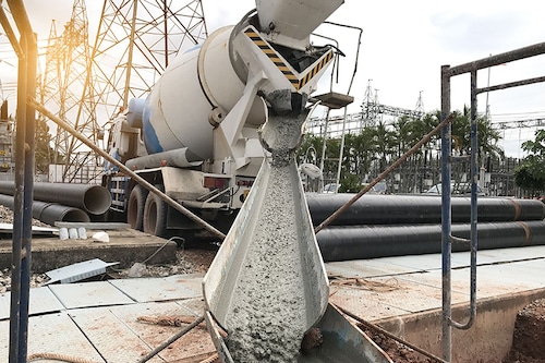 Cement binds concrete together but the whitish powder is highly carbon-intensive to produce, with the sector generating more than triple the emissions of global air travel. Image: Shutterstock Cement binds concrete together but the whitish powder is highly carbon-intensive to produce, with the sector generating more than triple the emissions of global air travel. Image: Shutterstock