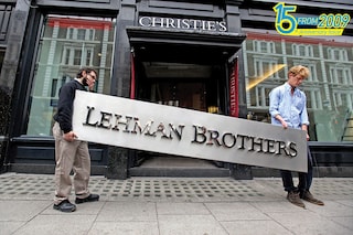 The global financial crisis was mostly tirggered by the collapse of the Lehman Brothers in 2007-08, wiping out an estimated $10 trillion economic output
Image: Getty Images