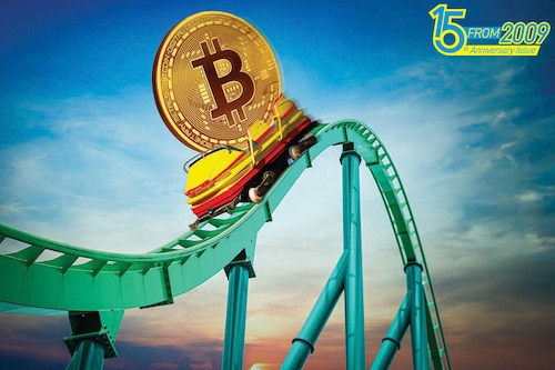 After a turbulent journey, the virtual currency turned fifteen in January 2024.
Image: Shutterstock After a turbulent journey, the virtual currency turned fifteen in January 2024.
Image: Shutterstock