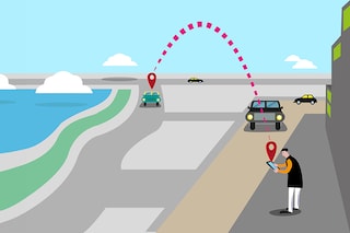 Ride-sharing platforms create value by matching service providers with users.
Image: Shutterstock