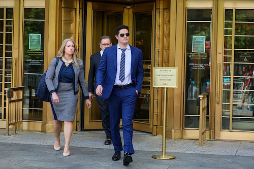 Ryan Salame, the former co-chief executive of FTX Digital Markets, exits the Federal Court after sentencing in New York City, U.S., May 28, 2024. 
Image: REUTERS/Brendan McDermid Ryan Salame, the former co-chief executive of FTX Digital Markets, exits the Federal Court after sentencing in New York City, U.S., May 28, 2024. 
Image: REUTERS/Brendan McDermid