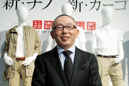 Tadashi Yanai, chairman of Uniqlo’s parent company, Fast Retailing, topped the list with a net worth of $38 billion.
Image: Yamaguchi Haruyoshi/Corbis via Getty Images