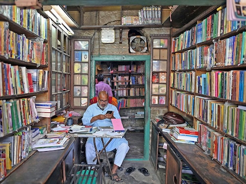The narrow streets of Urdu Bazaar were once the core of the city"s Urdu literary community, a centre of printing, publishing and writing.
Image: Sajjad Hussain / AFP© The narrow streets of Urdu Bazaar were once the core of the city"s Urdu literary community, a centre of printing, publishing and writing.
Image: Sajjad Hussain / AFP©