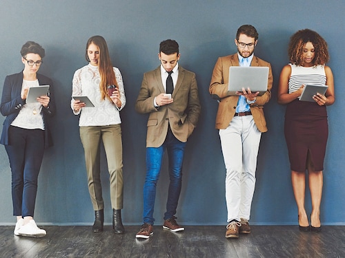 According to an Austrian study, the larger a company is, the greater the volume of information it consumes.
Image: Shutterstock According to an Austrian study, the larger a company is, the greater the volume of information it consumes.
Image: Shutterstock