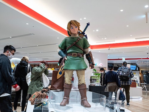 A film based on Nintendo"s "The Legend of Zelda" is on the way. 
Image: Richard A. Brooks / AFPÂ©