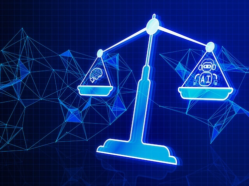 The “optimal solutionâ€ the researchers identified represents an ideal balance between AI’s potential risks to society and its potential rewards
Image: Shutterstock