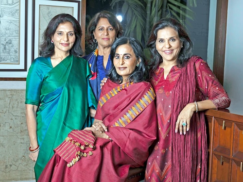 From Left: Preetha Reddy, Shobana Kamineni, Suneeta Reddy, Sangita Reddy of Apollo Hospital
Photo by Balaji Gangadharan for Forbes India