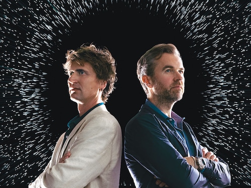 PsiQuantum Co-founders Jeremy O’Brien and Terry Rudolph (left)
Image: Nolis Anderson