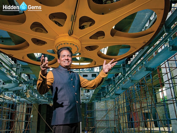 C Sasidhar, founder and chairman, Vishwa Samudra Group. Image: Amit Verma