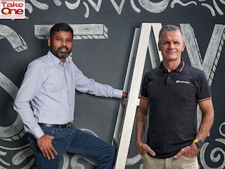 (Left)Girish Mathrubootham, Founder, Freshworks and Dennis Woodside, CEO, Freshworks Image: Dennis- Balaji Gangadharan for Forbes India