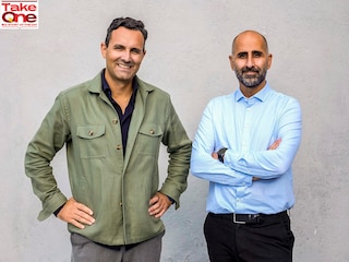 Alan Mamedi (left) and Nami Zarringhalam (right), the cofounders at Truecaller.
Image: Nishant Ratnakar for Forbes India