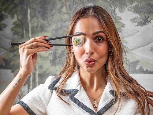 Actor Malaika Arora at her new restaurant Scarlett House. Image: Bajirao Pawar for Forbes India. Actor Malaika Arora at her new restaurant Scarlett House. Image: Bajirao Pawar for Forbes India.