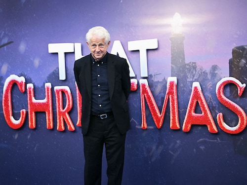 Co-writer and executive producer Richard Curtis poses on the red carpet upon arrival to attend the BFI London Film Festival’s Headline Gala for "That Christmas." Image: Justin Tallis / AFPÂ©