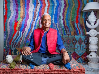 Nand Kishore Chaudhary, founder and chief managing director, Jaipur Rugs. Image: Madhu Kapparath