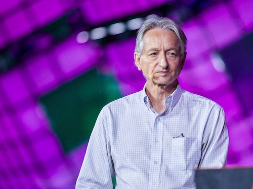 Geoffrey E Hinton, sometimes referred to as the “Godfather of AIâ€, has been awarded the Nobel Prize in Physics for 2024 alongside John J Hopfield
Image: Geoff Robins / AFP Geoffrey E Hinton, sometimes referred to as the “Godfather of AIâ€, has been awarded the Nobel Prize in Physics for 2024 alongside John J Hopfield
Image: Geoff Robins / AFP