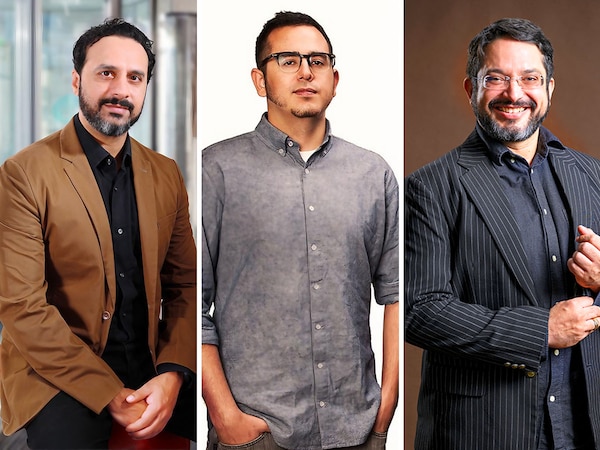 (From left to right) Varun Koorichh, vice president and portfolio head, marketing, Diageo India, Tej Brar, head of festivals, Nodwin Gaming and Akshat Rathee, MD and Cofounder, Nodwin Gaming