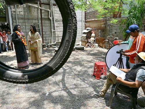 The bright lights of the British capital are a world away from Malegaon, a down-at-heel textile town in the backwaters of Maharashtra state in western India.
Image: Indranil Mukherjee / AFPÂ©
