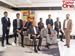 Left to Right : Yash Ajmera - Director, Manoj Ajmera - MD, Mumukshu Ajmera - Next Gen, Rajnikant Ajmera - Chairman & MD, Mayur Ajmera - Next Gen, Adarsh Ajmera- Next Gen , Dhaval Ajmera - Director, Rushi Ajmera -Director & Jigar Ajmera - Director of Ajmera Realty.
Image: Neha Mithbawkar for Forbes India