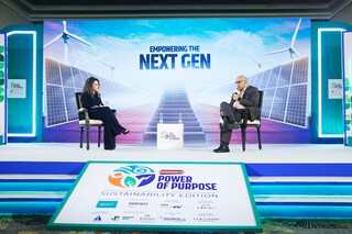 “AI will eventually end up replacing human beings in many areas—there will be a process of transition. But in the long run, AI should create more jobs than the job losses that are caused,â€ says Sanjeev Bikhchandani, co-founder & executive vice chairman, InfoEdge (in right) at the Storyboard18 and Network18 Group"s Power of Purpose: Sustainability Edition.