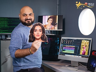 Abhishek Razdan, co-founder and CEO, AVTR Meta Labs, which created influencer Naina
Image: Bajirao Pawar for Forbes India