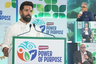 As a Food Processing Minister, Chirag Paswan (left) shared that his dream is to have more and more Indian homegrown brands in global supermarkets, at Storyboard18 and Network18’s Power of Purpose: Sustainability Edition.