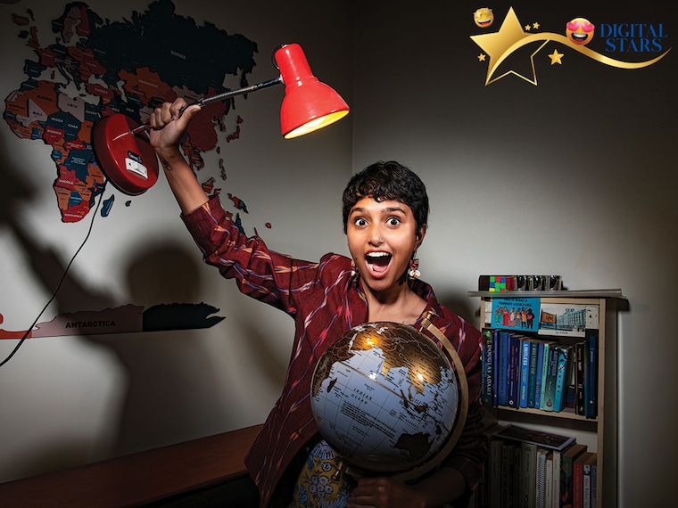 Content creator, Kavya Karnatac
Image: Amit Verma