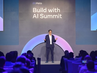 Yann LeCun, VP and chief AI scientist at Meta, emphasises the importance of India in making  contributions to AI at the Build with AI Summit held in Bengaluru on October 23, 2024.
