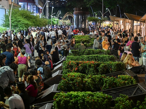 The events and exhibitions programmed—hundreds in total—have a strong focus on the rights of women, Indigenous peoples, Afro-Colombians and young people. Image: Joaquin Sarmiento / AFPÂ©