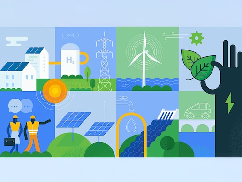 India’s current RE potential stands at around 150 GW. The country has the target to have 500 GW of non-fossil-fuel capacity by 2030, and reach net-zero by 2070.
Image: Getty Images India’s current RE potential stands at around 150 GW. The country has the target to have 500 GW of non-fossil-fuel capacity by 2030, and reach net-zero by 2070.
Image: Getty Images