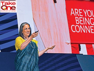 Sebi Chairperson Madhabi Puri Buch has denied all allegations against her husband and her, calling them false, malicious and derogatory
Image: Getty Images