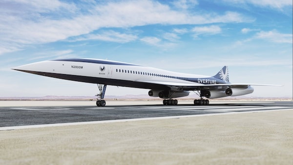 New supersonic aircraft reminiscent of Concorde
Image: Courtesy of Boom Supersonic