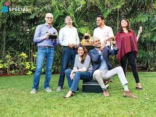 Team Lightspeed: (standing, from left) Dev Khare, India partner, Bejul Somaia, global partner, Rahul Taneja and Shuvi Shrivastava, India partners (sitting) Harsha Kumar and Hemant Mohapatra, India partners
Image: Mexy Xavier