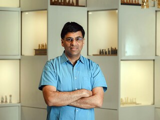 India"s first grandmaster Viswanathan Anand