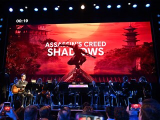 "Assassin"s Creed Shadows will now be released on February 14, 2025," Ubisoft said. 
Image: Robyn Beck / AFPÂ©