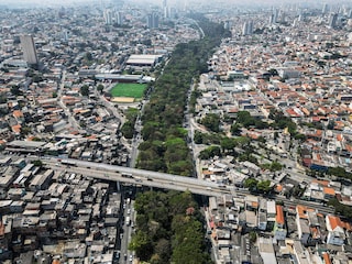 The Tiquatira Park has thousands of trees of 160 species stretched over 3.2 kilometers (two miles) long and 100 meters (328 feet) wide.
Image: Nelson Almeida / AFP©