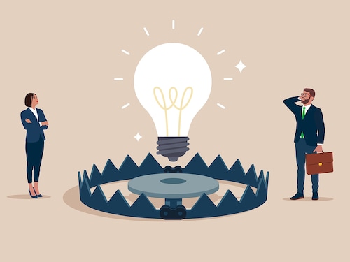 For creators to succeed, collaboration and feedback are essential to the process. Yet every time they share their work, they risk exposing their ideas to potential theft.
Image: Shutterstock For creators to succeed, collaboration and feedback are essential to the process. Yet every time they share their work, they risk exposing their ideas to potential theft.
Image: Shutterstock