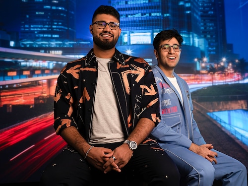 Kaivalya Vohra and Aadit Palicha co-founders Zepto.
Image: Mexy Xavier
