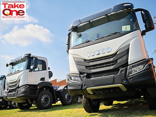 Tata Motors’ market share in the domestic commercial vehicle segment has slipped to 32.5 percent from 44 percent in 2015
Image: Photo by Stefano Guidi/Getty Images Tata Motors’ market share in the domestic commercial vehicle segment has slipped to 32.5 percent from 44 percent in 2015
Image: Photo by Stefano Guidi/Getty Images